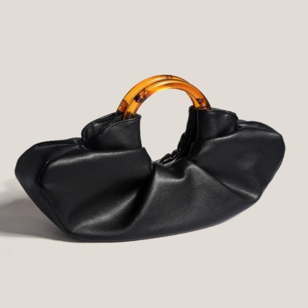 Niche Horn Bag Net Red Acrylic Ring Handbag