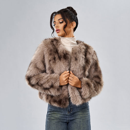 Fur Women's Casual European And American Street Style Fox Fur