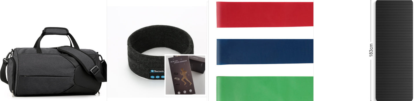 Wireless Bluetooth-compatible Headband Outdoor Fitness Yoga Headband