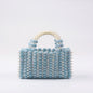 Hand-woven Special-interest Design Beaded Waxberry Square Bag