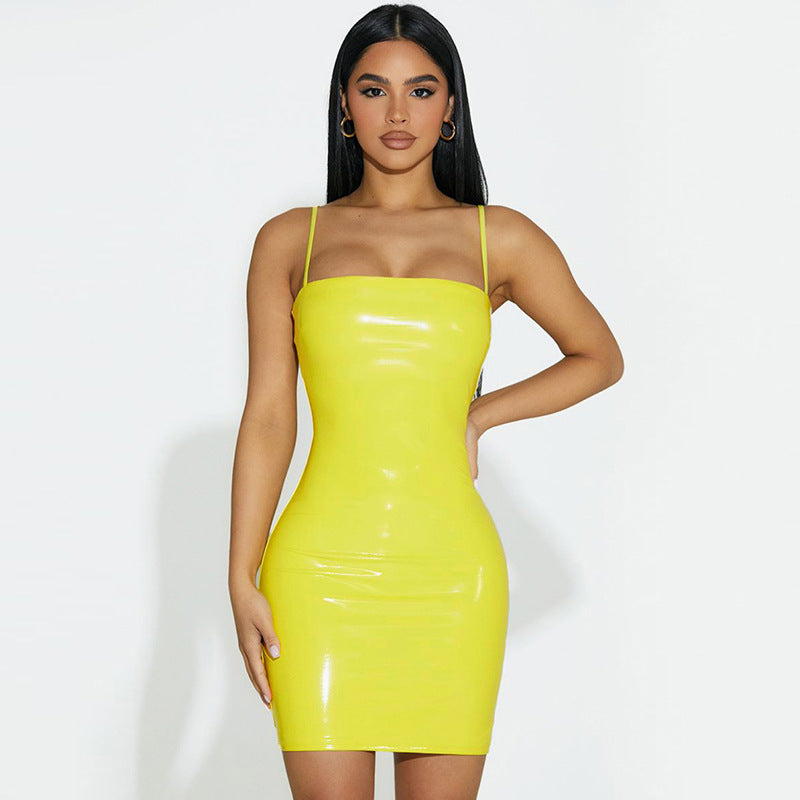 Sexy Off-the-Shoulder Strapless Waist-Cinching Bodycon Dress