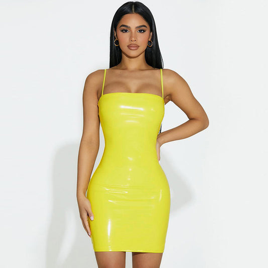 Sexy Off-the-Shoulder Strapless Waist-Cinching Bodycon Dress