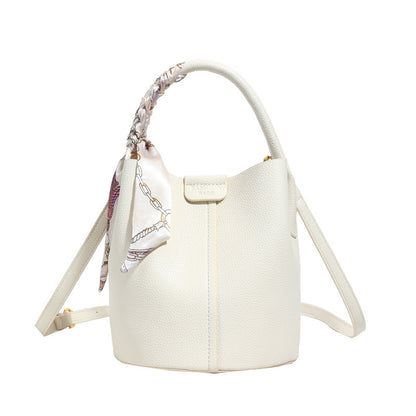 Korean Style Scarf Hand-carrying Combination Bucket Bag