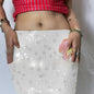 Slim-fit Sequined Short Skirt Design Sexy Hip-wrapped Temperament