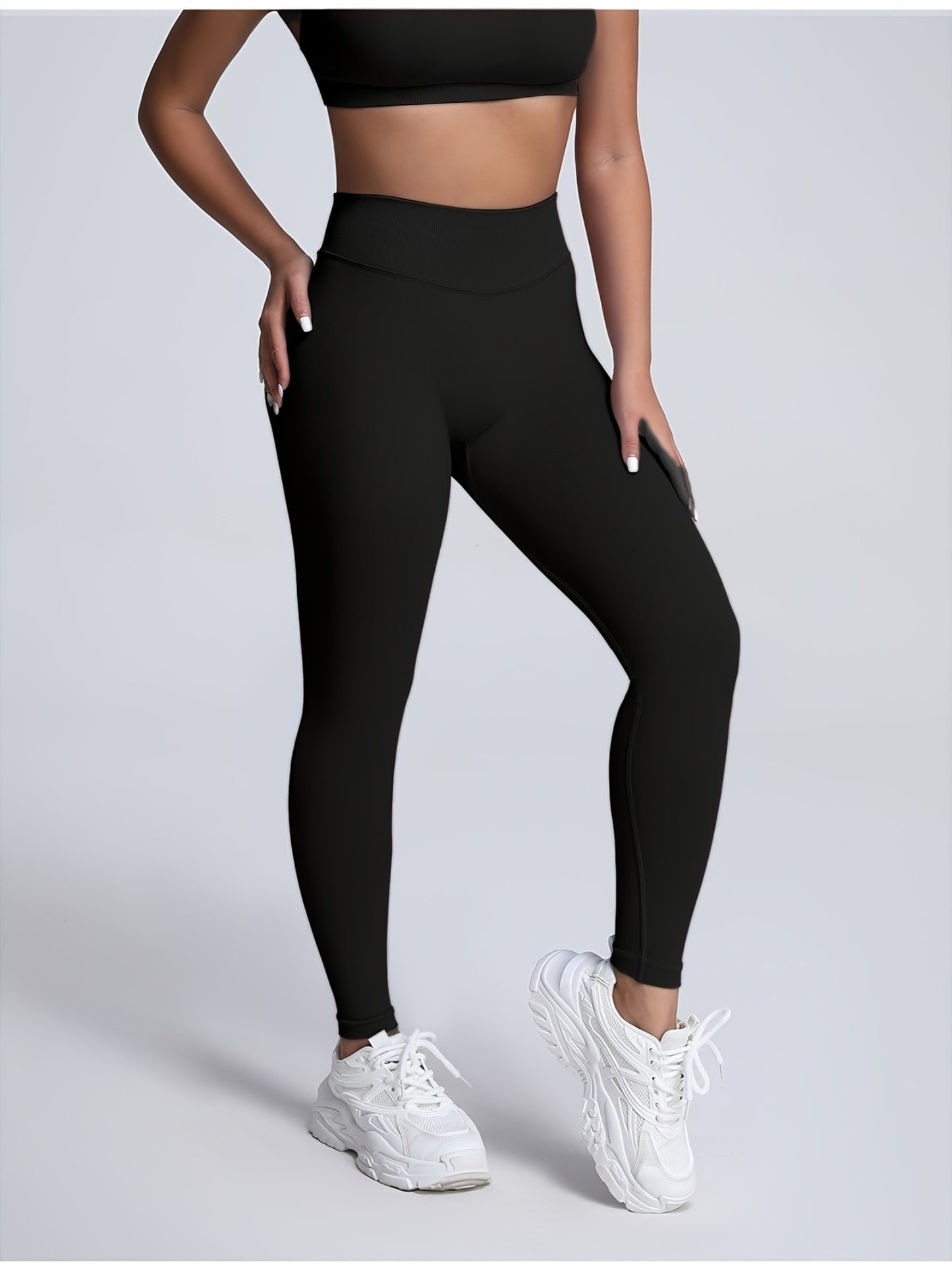 3pcs-Workout Leggings   Must-Have For Sports  Fitness