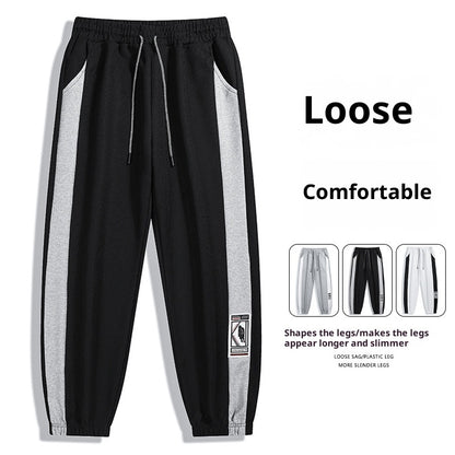 Men's Casual Wide Leg Loose Plus-sized Plus-sized Casual Pants