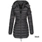 Mid-length Slim-fit Quilted Jacket