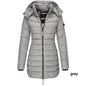 Mid-length Slim-fit Quilted Jacket