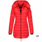 Mid-length Slim-fit Quilted Jacket