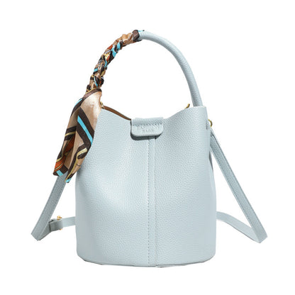 Korean Style Scarf Hand-carrying Combination Bucket Bag