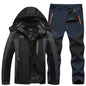 Outdoor Windproof And Frost-proof Men's Windproof Jacket Set