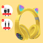 Cat ear wireless sports Bluetooth headset
