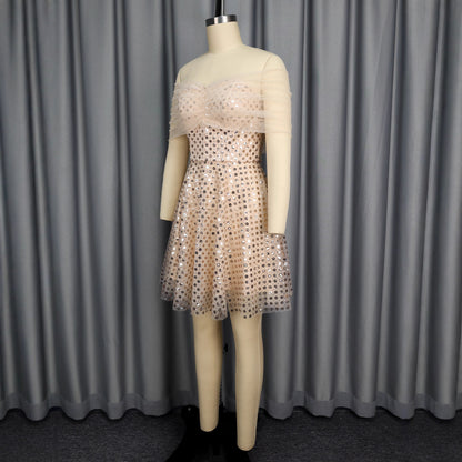 Top Evening Dress Off Shoulder Party Dress