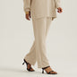 Middle Eastern Muslim Women's Loose Outerwear Long Sleeve Pants Suit