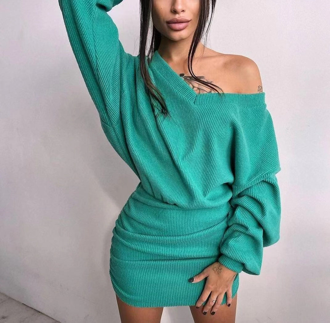 Women's Slim Fit Long Sleeve Bodycon Dress