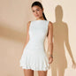 Sleek Minimalist Sleeveless Slim-fit Mini Dress