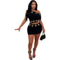 Women's Top And Pencil Skirt Two-piece Set