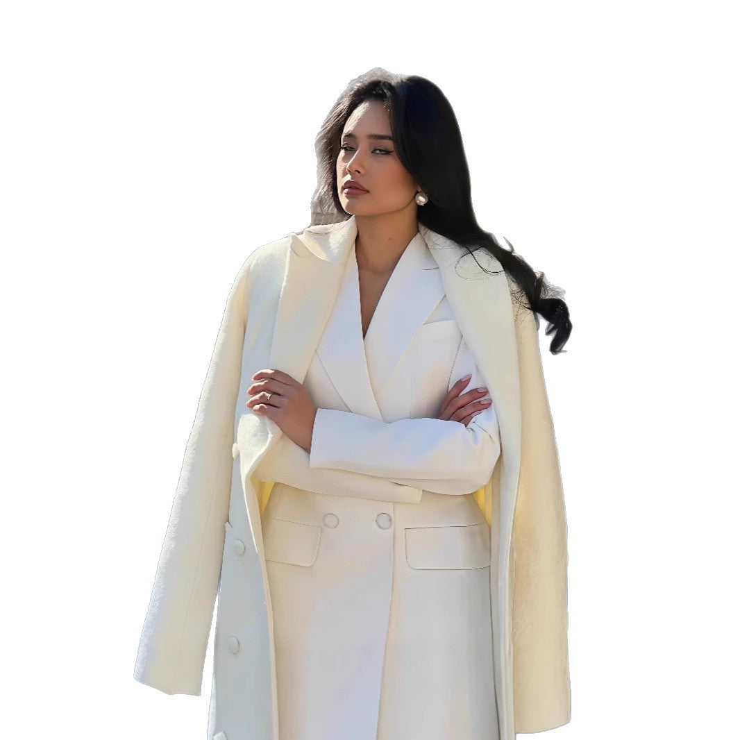 Fashion New Small Niche Slim Advanced Sense Lace Skirt Set