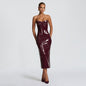 Fashionable Women's Dress Waist-cinching Bodycon Evening Gown