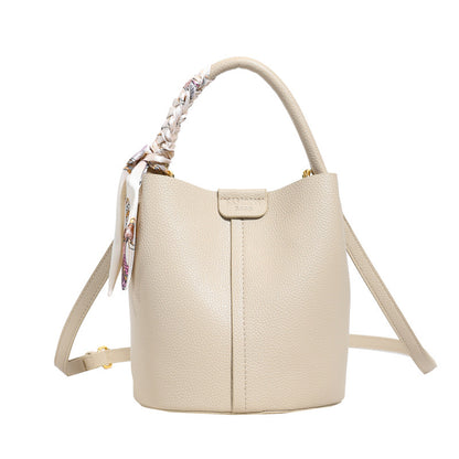 Korean Style Scarf Hand-carrying Combination Bucket Bag