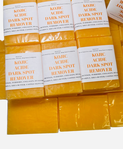 Kojic Acid & Dark Spot Remover Soap Bars with Facial Skincare Comfort Cleansing Facial Cleansing Faciall
Wash Skin Repair CleanserVITAMIN C RETINOL
TUMERIC COLLAGEN HYALURONIC ACID VITAMIN E SHEA BUTTER CASTILE OLIVE OIL Gentle Smoother
Radiant