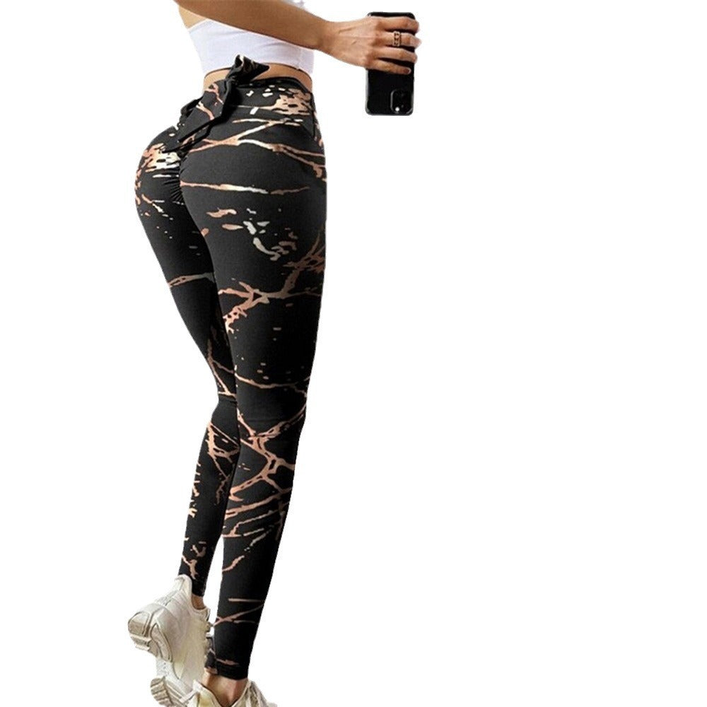 Peach Hip Hip Lifting Sport Fitness Yoga Leggings