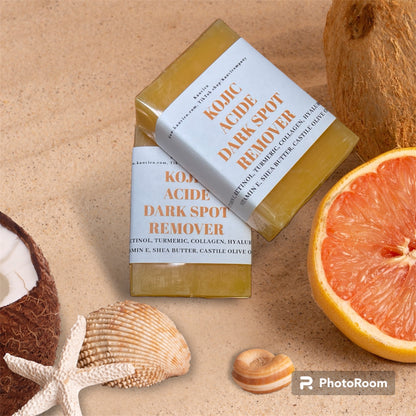 Kojic Acid & Dark Spot Remover Soap Bars with Facial Skincare Comfort Cleansing Facial Cleansing Faciall
Wash Skin Repair CleanserVITAMIN C RETINOL
TUMERIC COLLAGEN HYALURONIC ACID VITAMIN E SHEA BUTTER CASTILE OLIVE OIL Gentle Smoother
Radiant