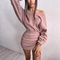 Women's Slim Fit Long Sleeve Bodycon Dress