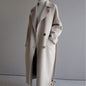 Womens Lapel Cashmere coat