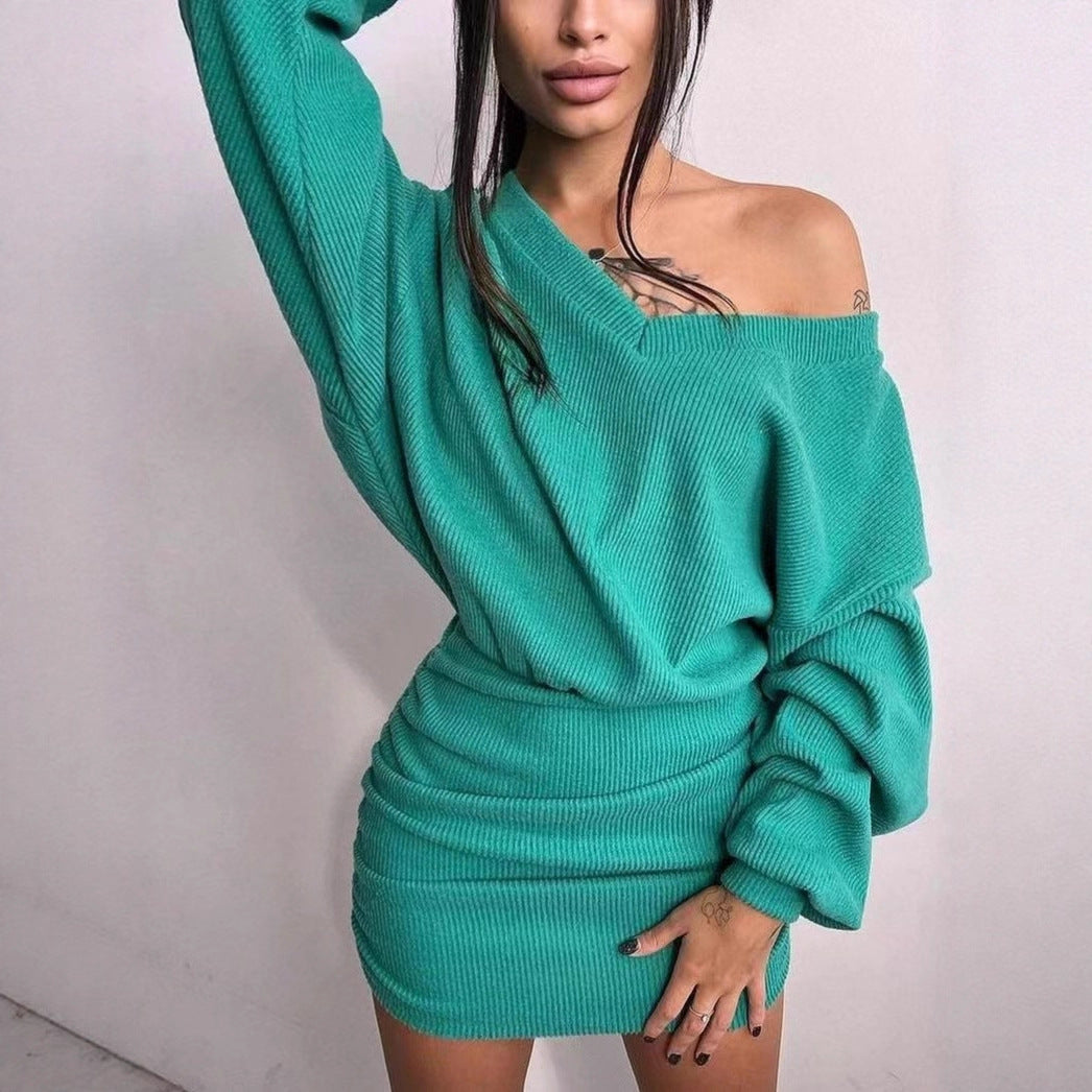 Women's Slim Fit Long Sleeve Bodycon Dress