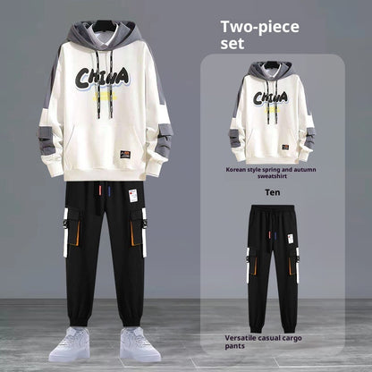 Youth Sweater Jacket Junior High School Student Trendy Sports Suit