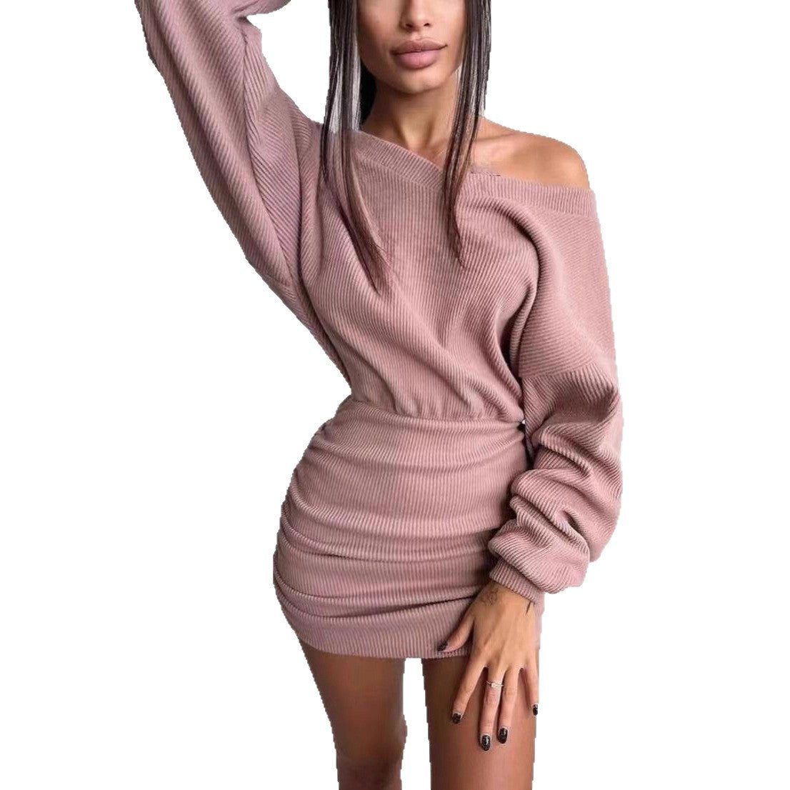 Women's Slim Fit Long Sleeve Bodycon Dress