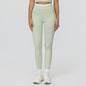 High Waist Contrast Color Tight Trousers Running Fitness Clothes