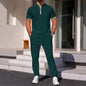 Men's Color Matching Casual Sports Suit