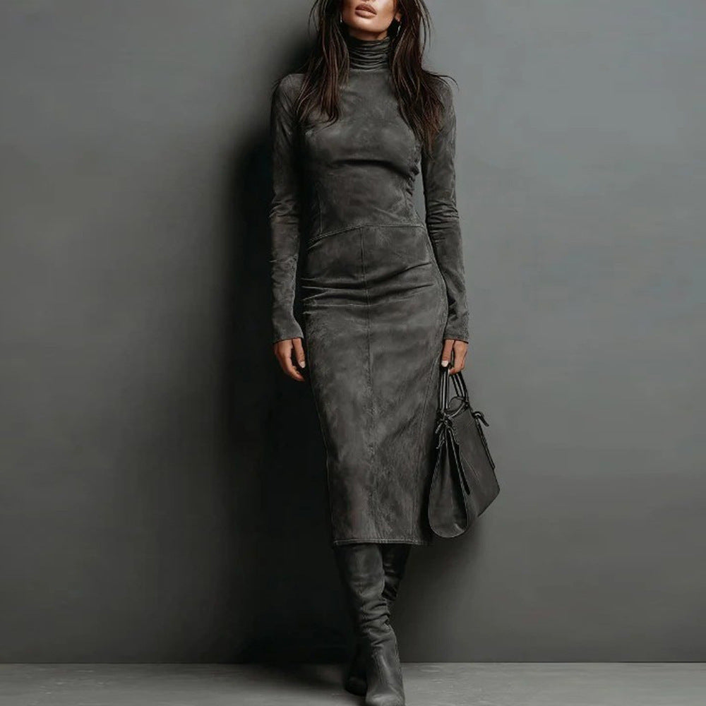 Sexy Slim-fit Long-sleeved Dress For Women