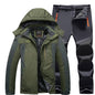 Outdoor Windproof And Frost-proof Men's Windproof Jacket Set