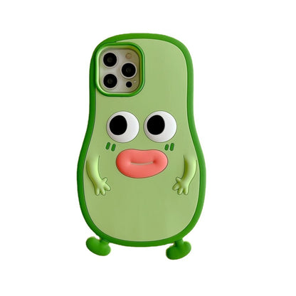Sausage Mouth Avocado Phone Case