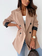 Long Sleeve Elegant Slim-fit Solid Color Small Suit Jacket