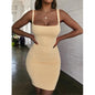Solid-color Sheath Vest Camisole Plus Size Women's