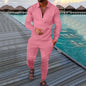 Autumn Long-sleeved Trousers Two-piece Sports And Leisure Men's Suit