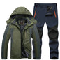 Outdoor Windproof And Frost-proof Men's Windproof Jacket Set