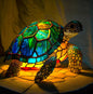 Colorful Strange Dog Lamp Resin Decorations