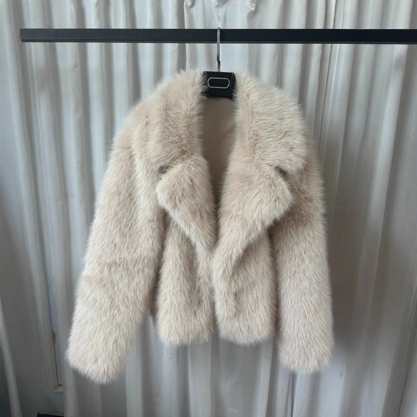New Plush Artificial Fur Coat Women