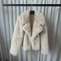 New Plush Artificial Fur Coat Women
