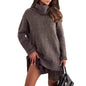 Solid Color Long Sleeve Round Neck Top