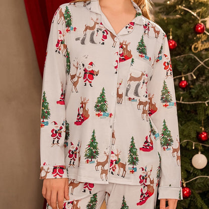 Ladies' Homewear Christmas Long Sleeve