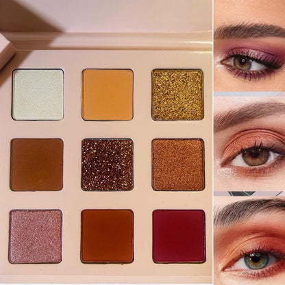 KANVIco 9 colors Eyeshadow Palette
