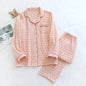 Cute Sweet Sweat-absorbent Loose Cardigan Homewear Suit