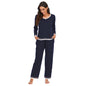 Women's Pajamas Long-sleeved Trousers Home Wear Two-piece Set
