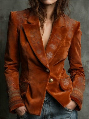 Casual Retro Stand Collar Coat